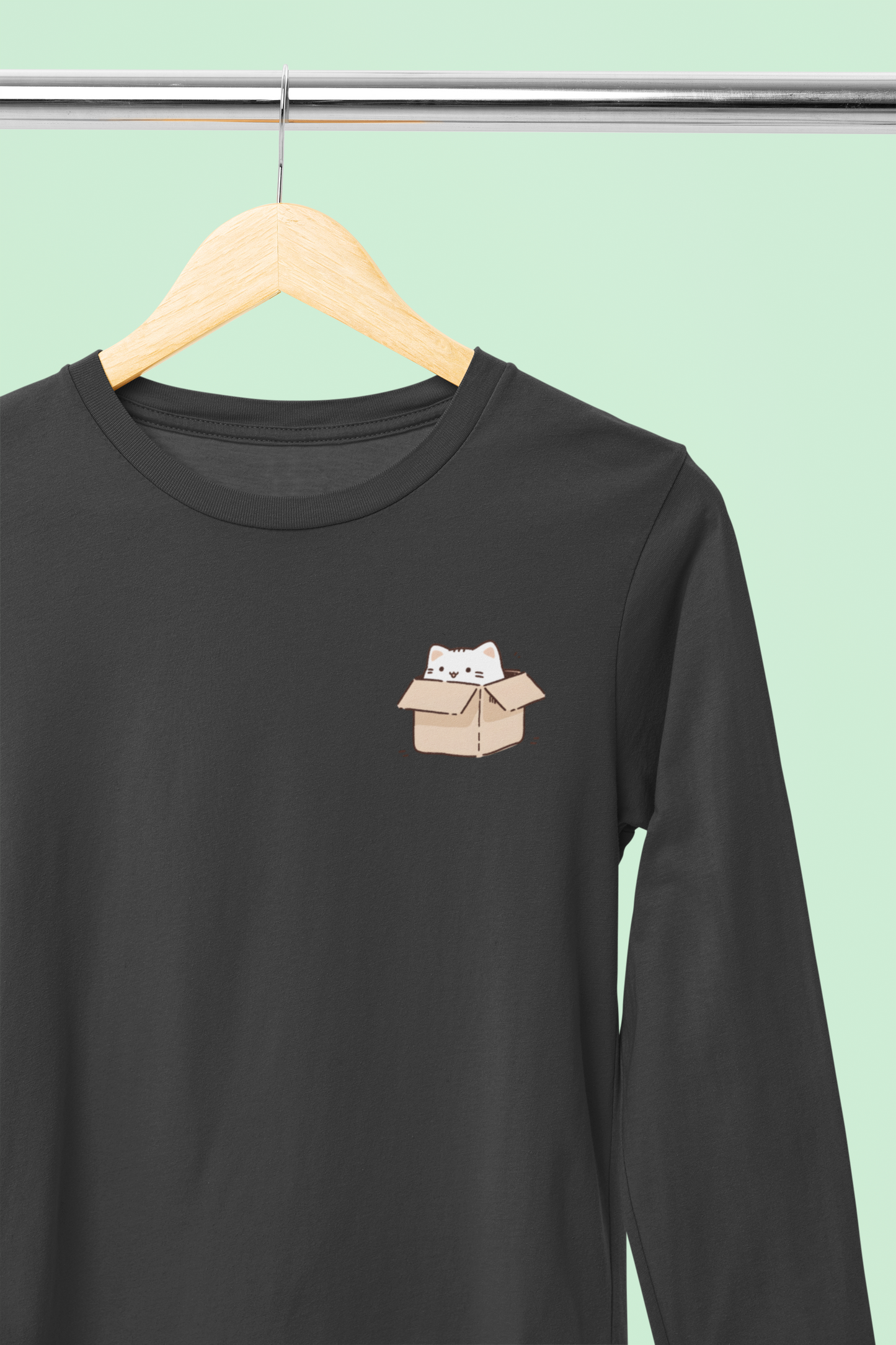 Inbox Kitty Longsleeve Tee