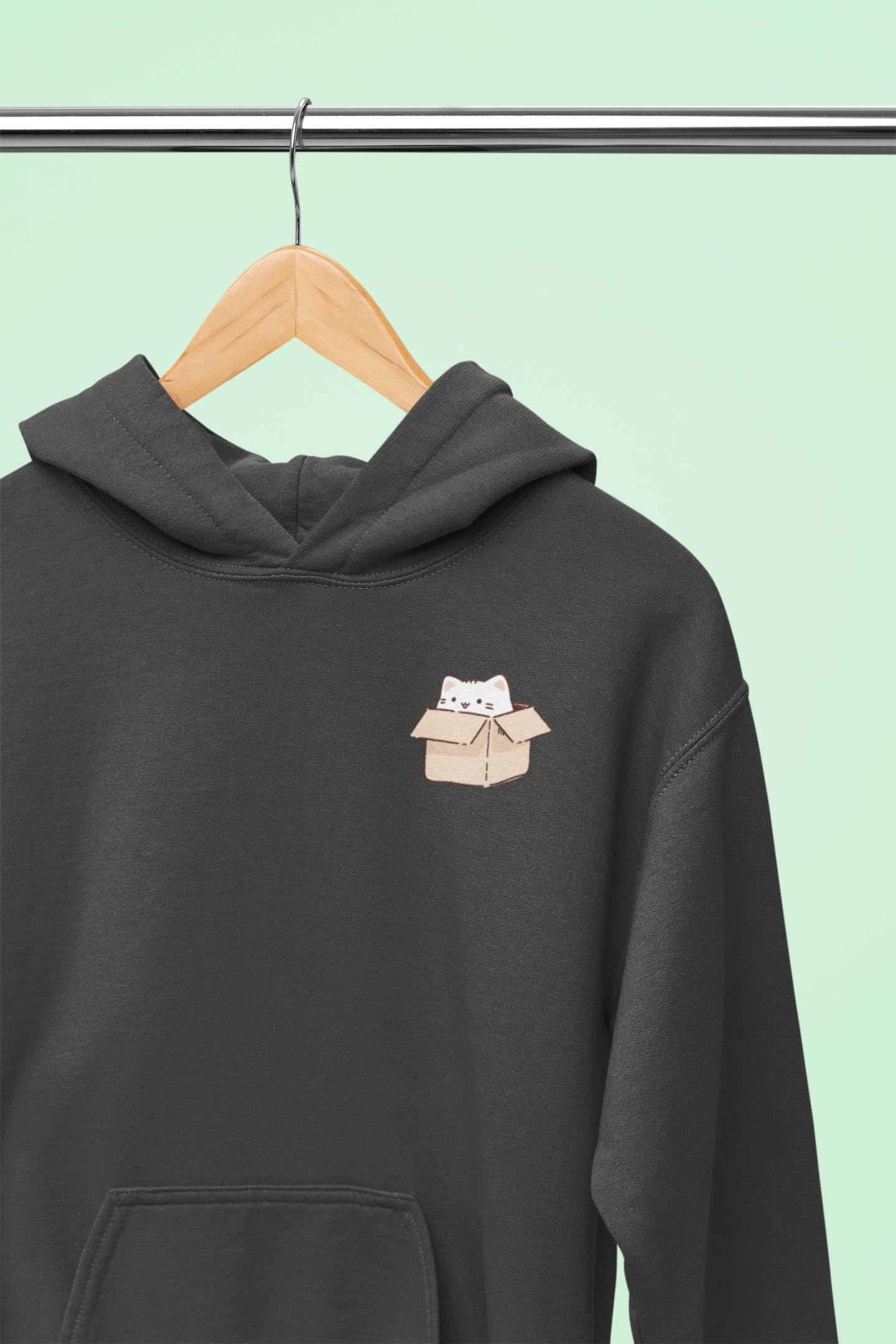 Inbox Kitty Hoodie