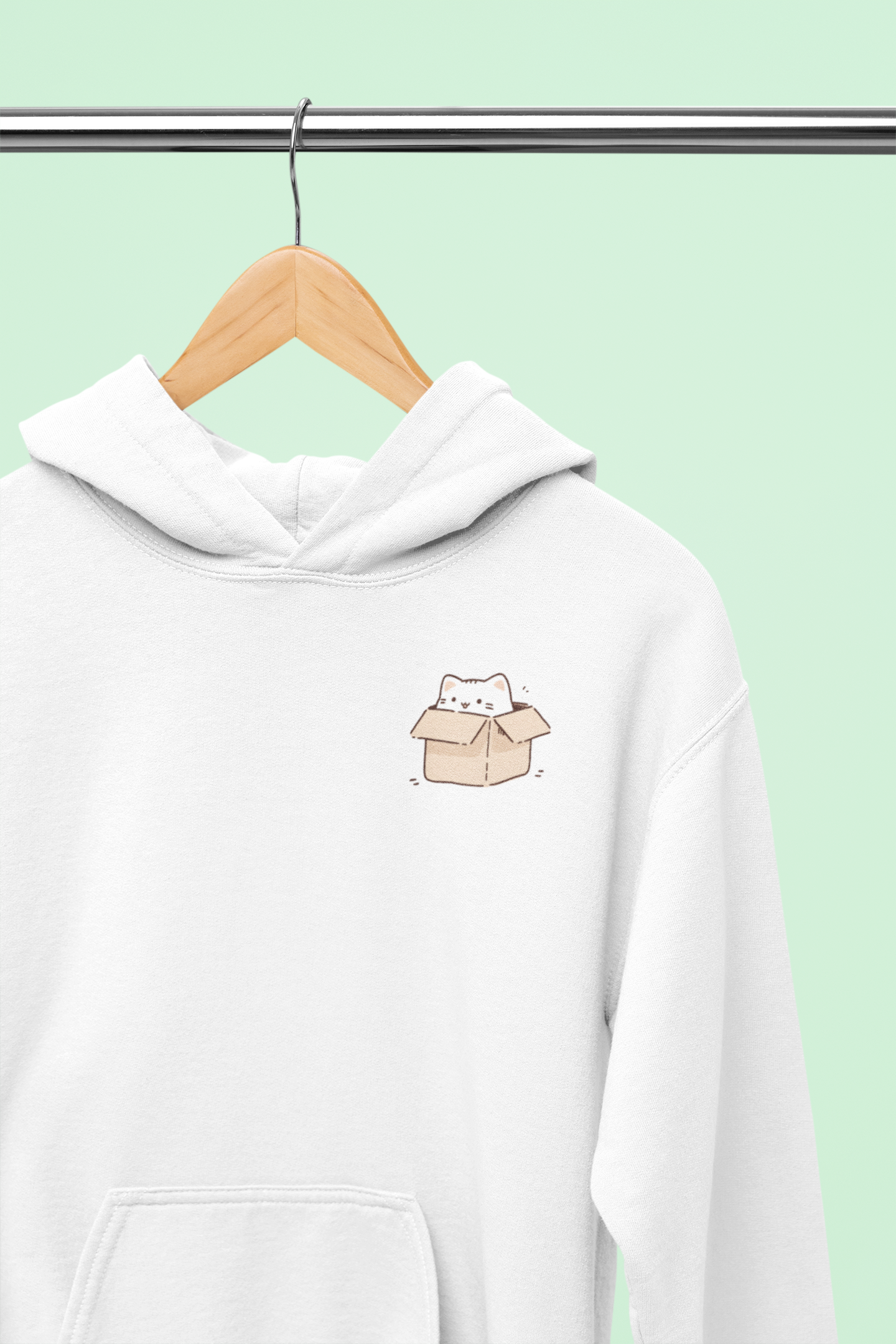 Inbox Kitty Hoodie
