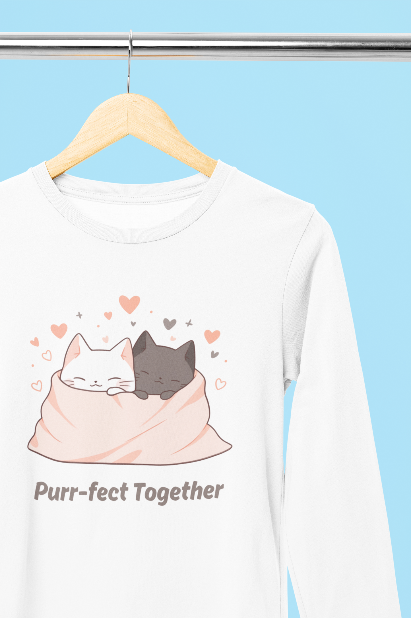 Purr-fect Together Long Sleeve Tee