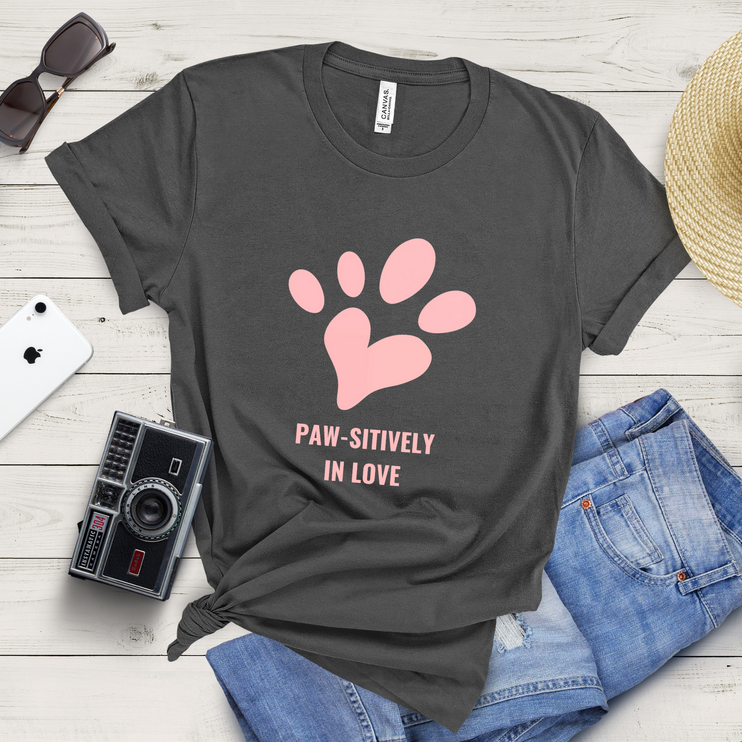 Paw-sitively in Love Tee