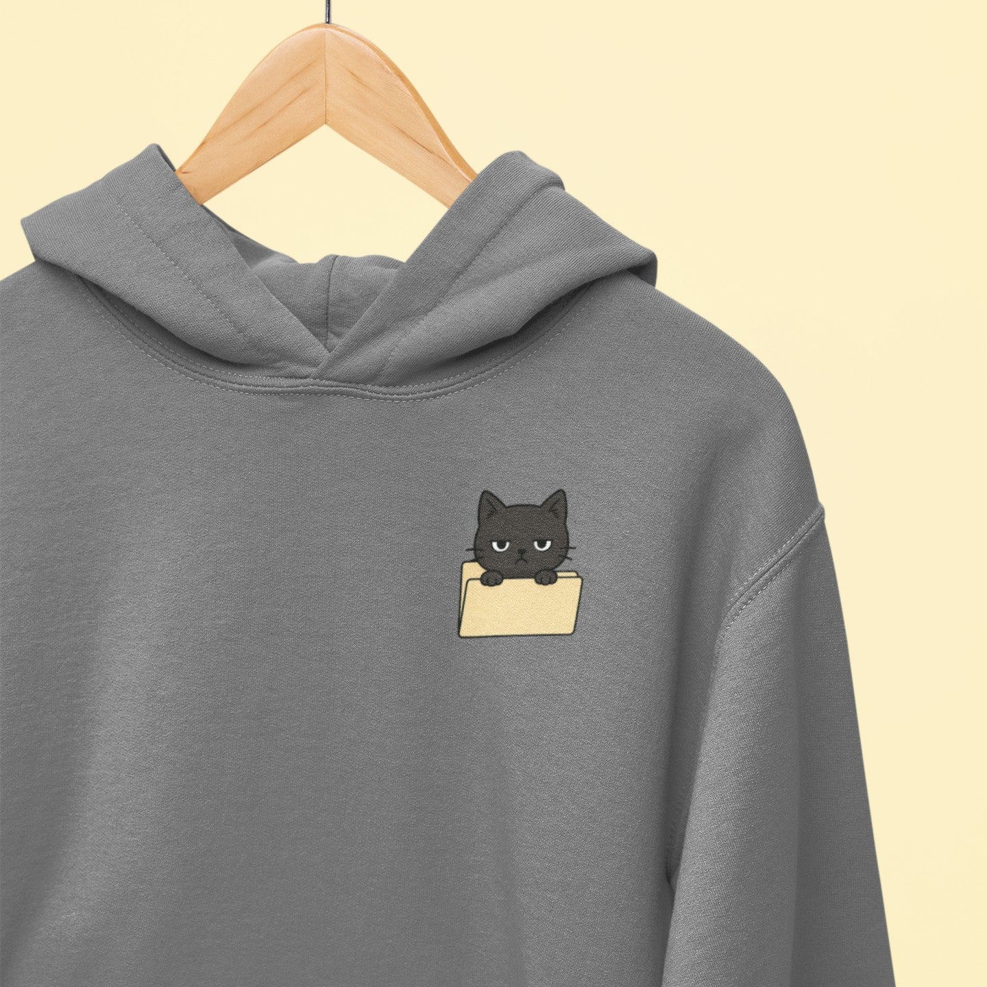 Hidden Folder: Cat Inside Hoodie