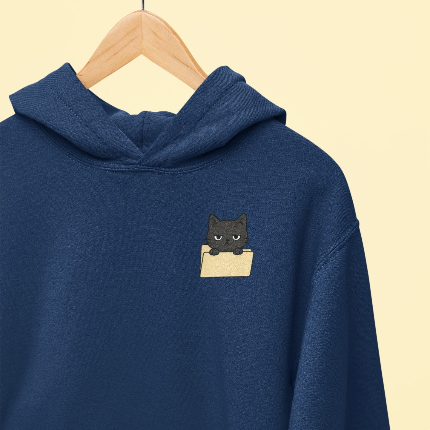 Hidden Folder: Cat Inside Hoodie