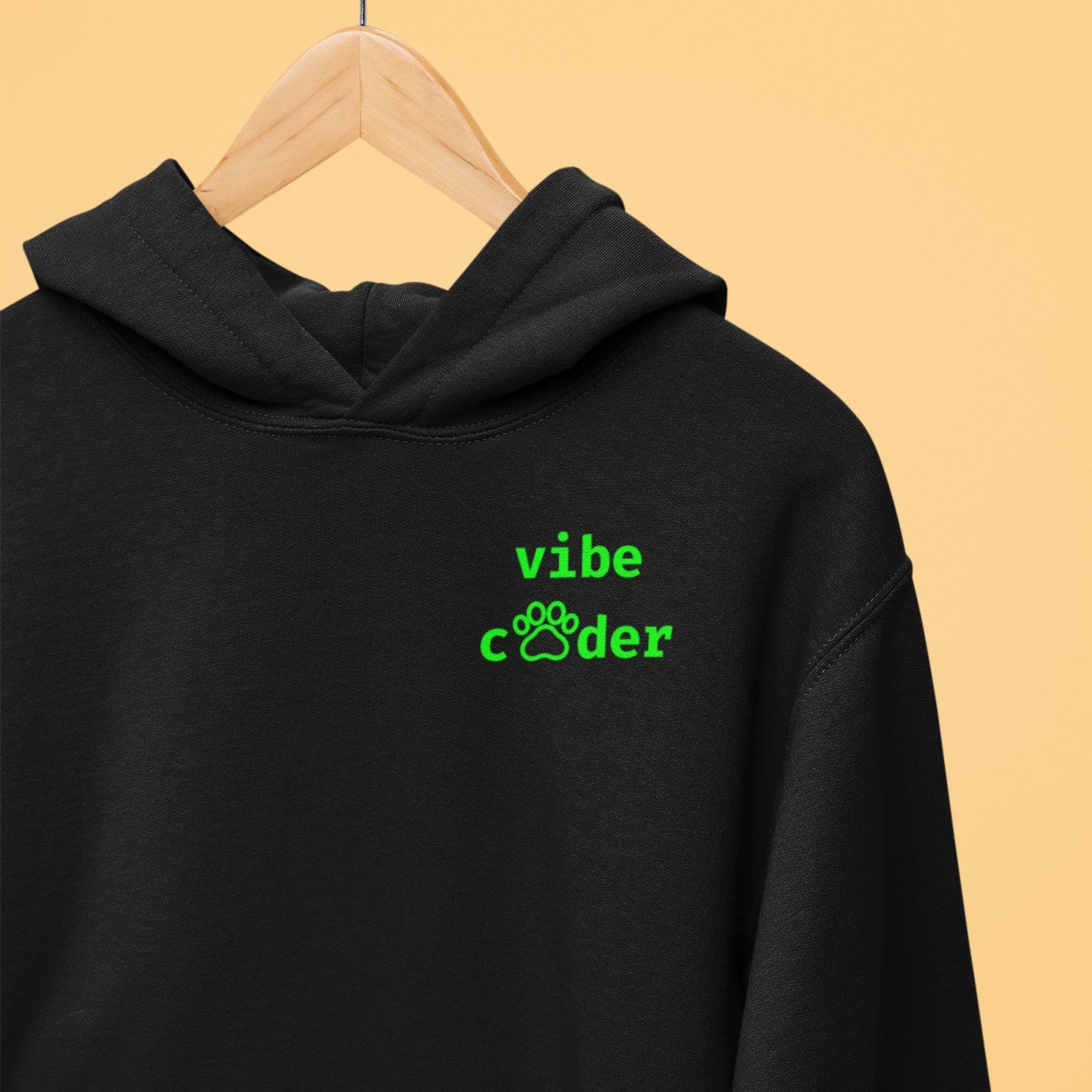 Vibe Coder (Paw Edition) Hoodie
