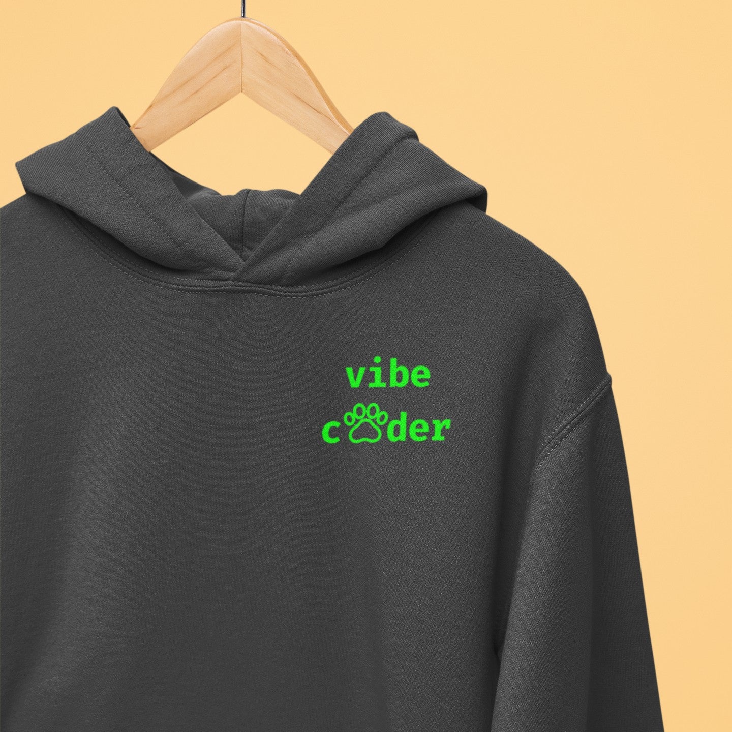 Vibe Coder (Paw Edition) Hoodie