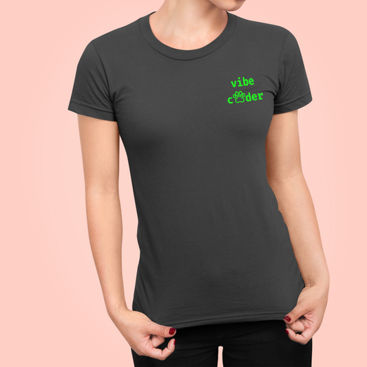 Vibe Coder (Paw Edition) Women's Slim Fit Tee