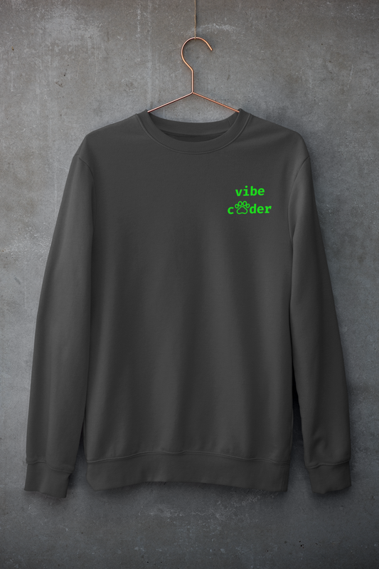 Vibe Coder (Paw Edition) Sweatshirt