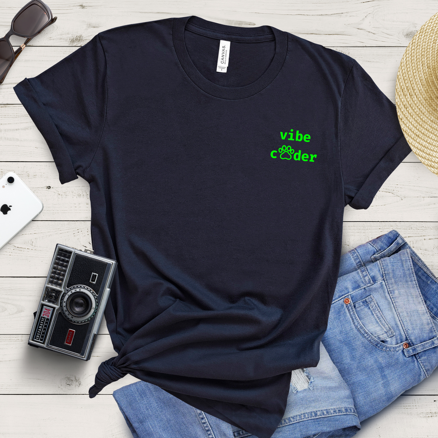Vibe Coder (Paw Edition) T-shirt