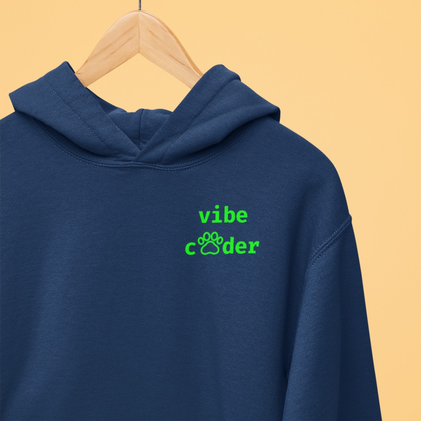 Vibe Coder (Paw Edition) Hoodie