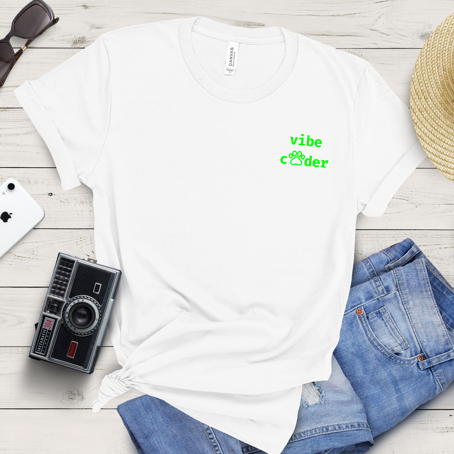 Vibe Coder (Paw Edition) T-shirt