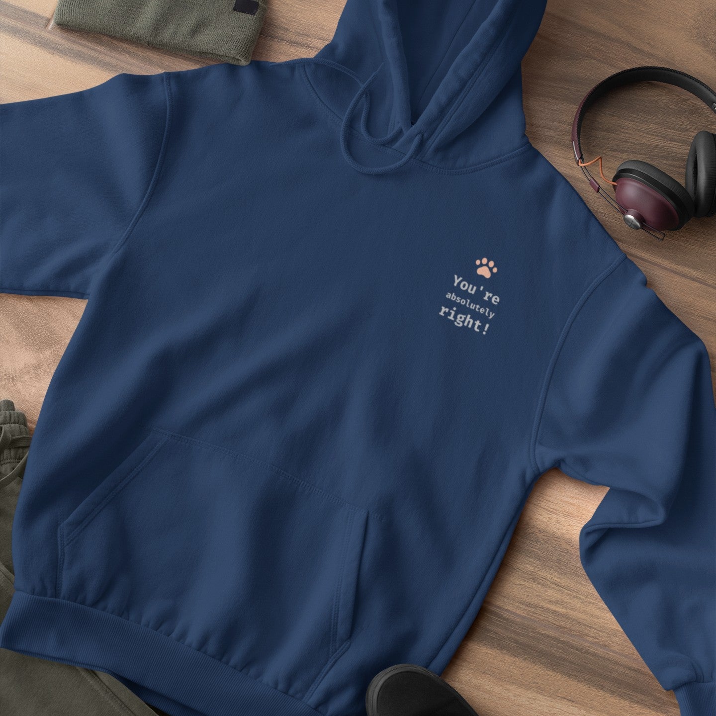 You're absolutely right! Hoodie