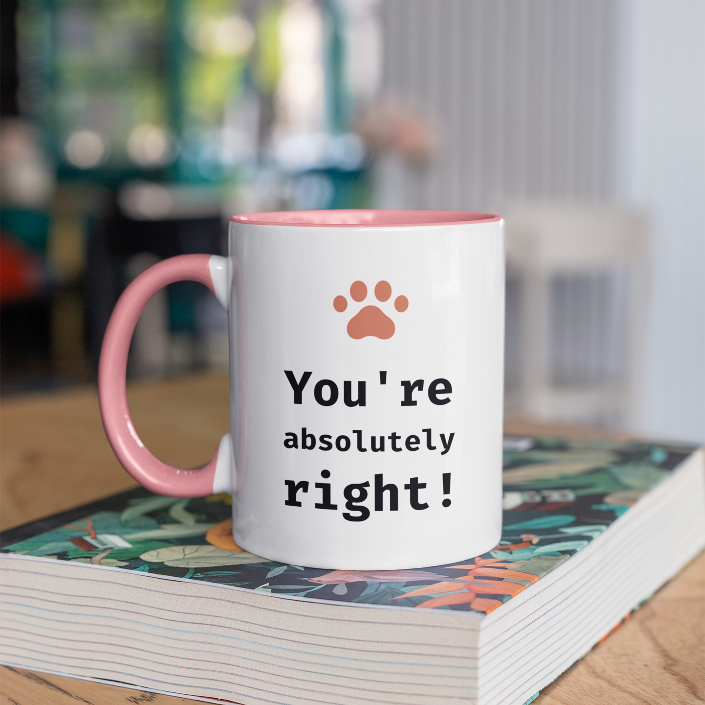 You're Absolutely Right! 11oz Ceramic Two Tone Mug