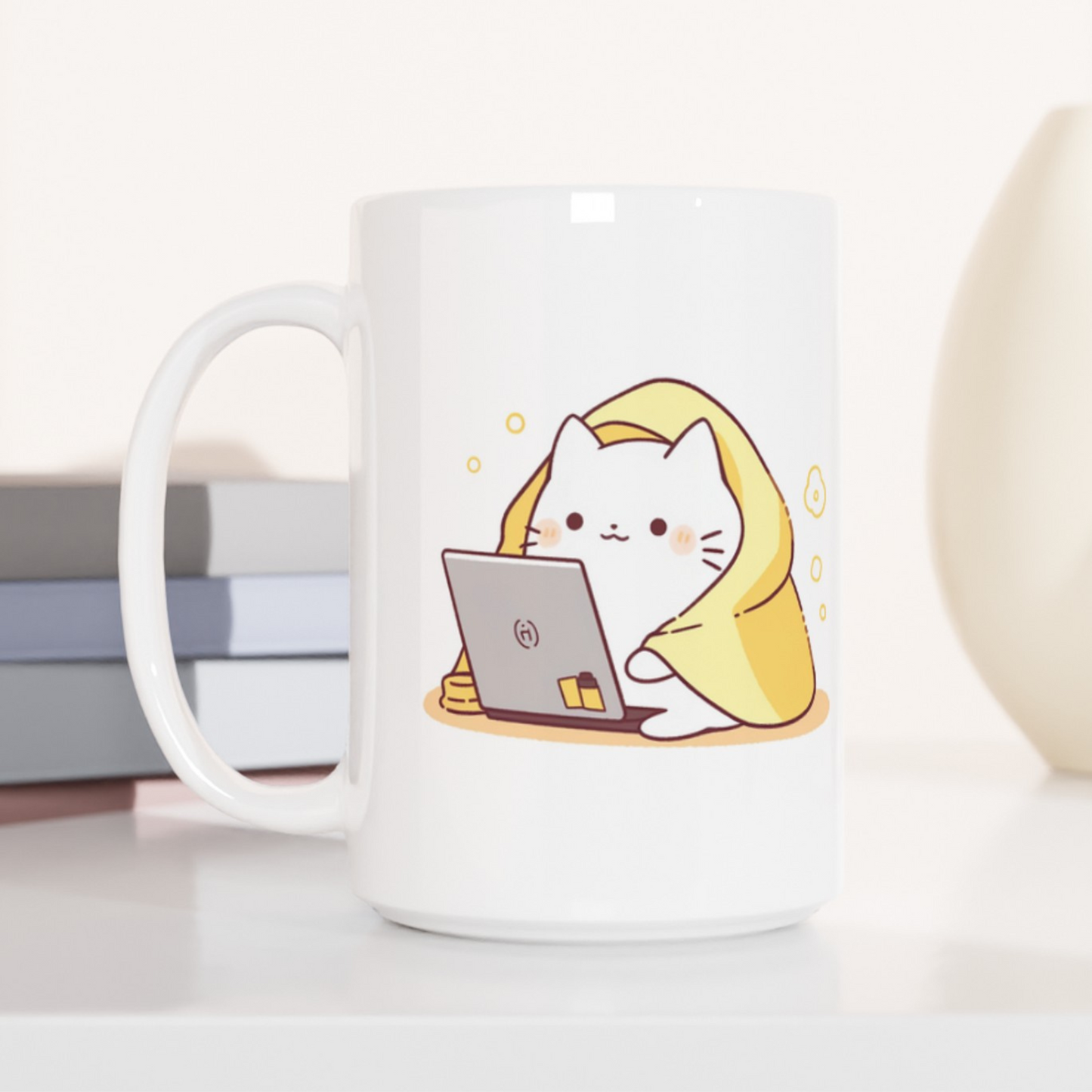 Feline Productivity Mode Coffee Mug