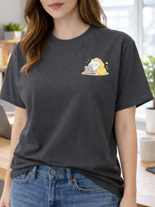 Feline Productivity Mode T-Shirt
