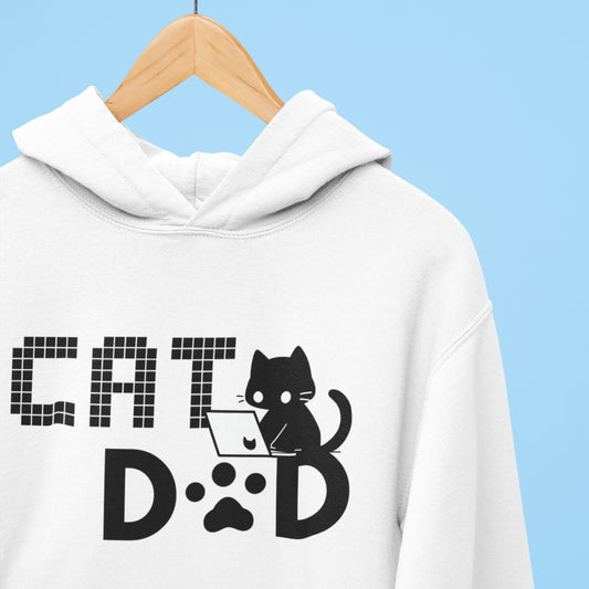 Coding Cat Dad Hoodie