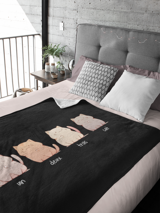 Un, Deux, Trois, Cat Blanket