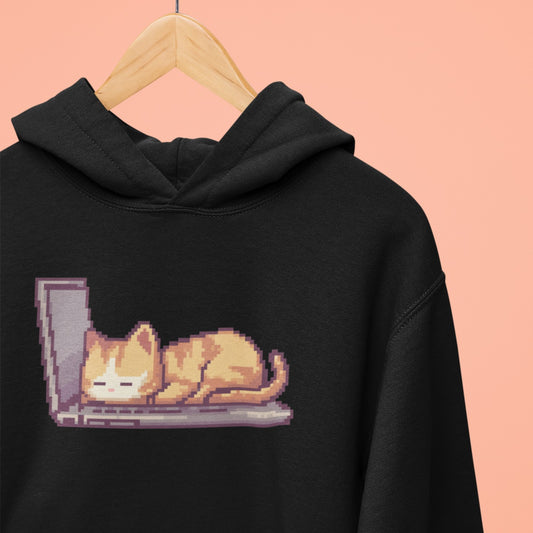 Pixel Nap Cat Hoodie