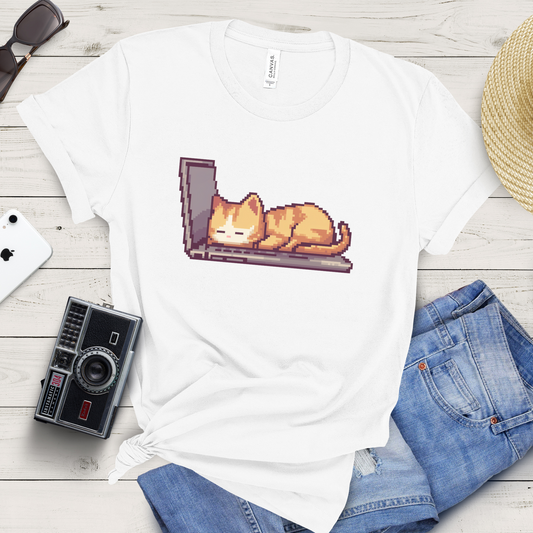 Pixel Nap Cat T-Shirt