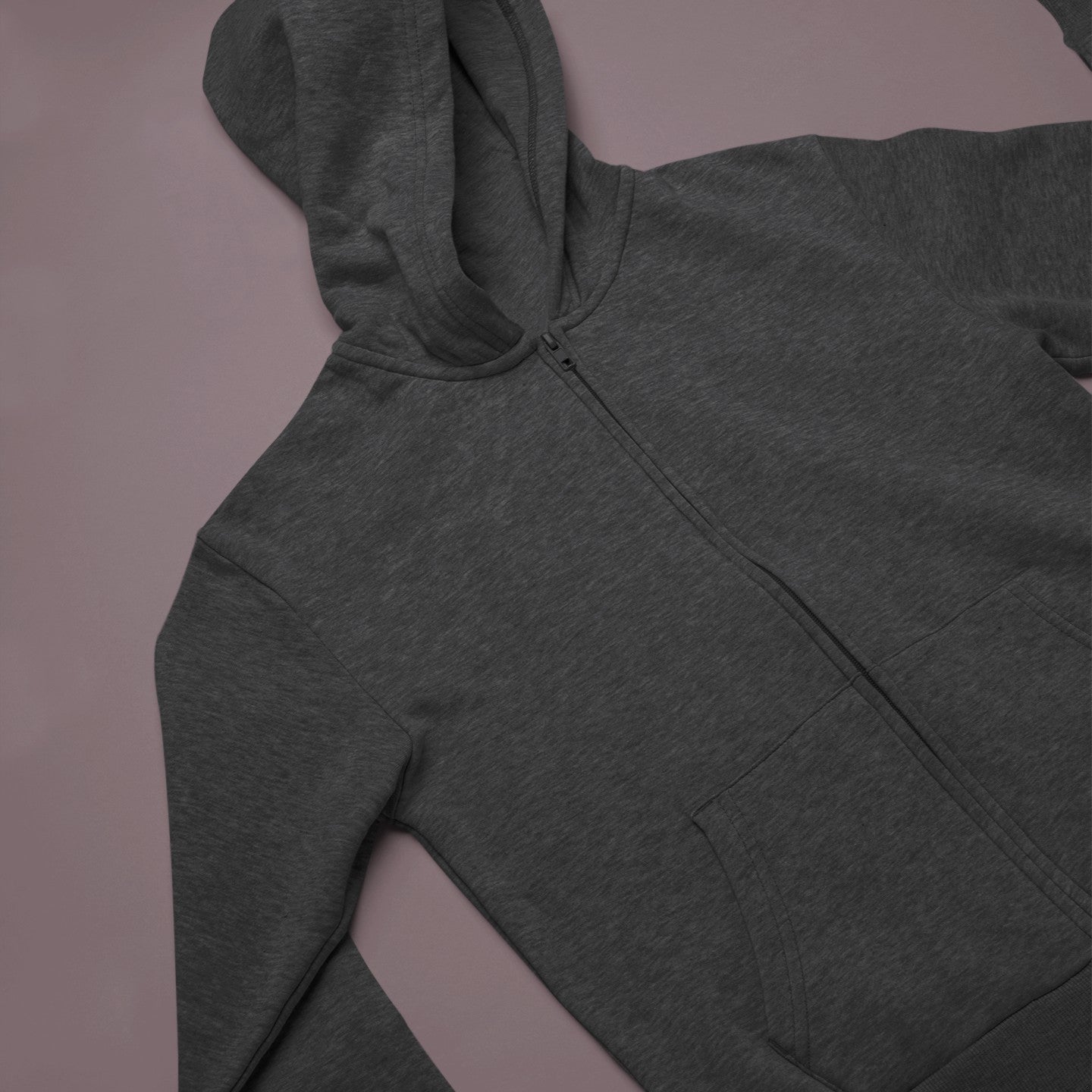 White Ronin Cat Zip Hoodie