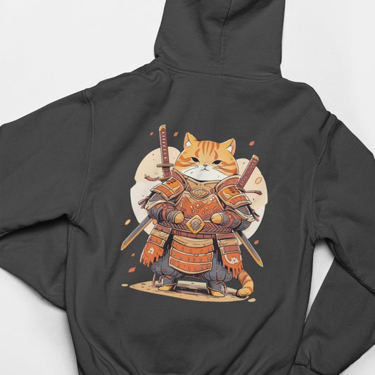 Golden Samurai Tabby Zip Hoodie
