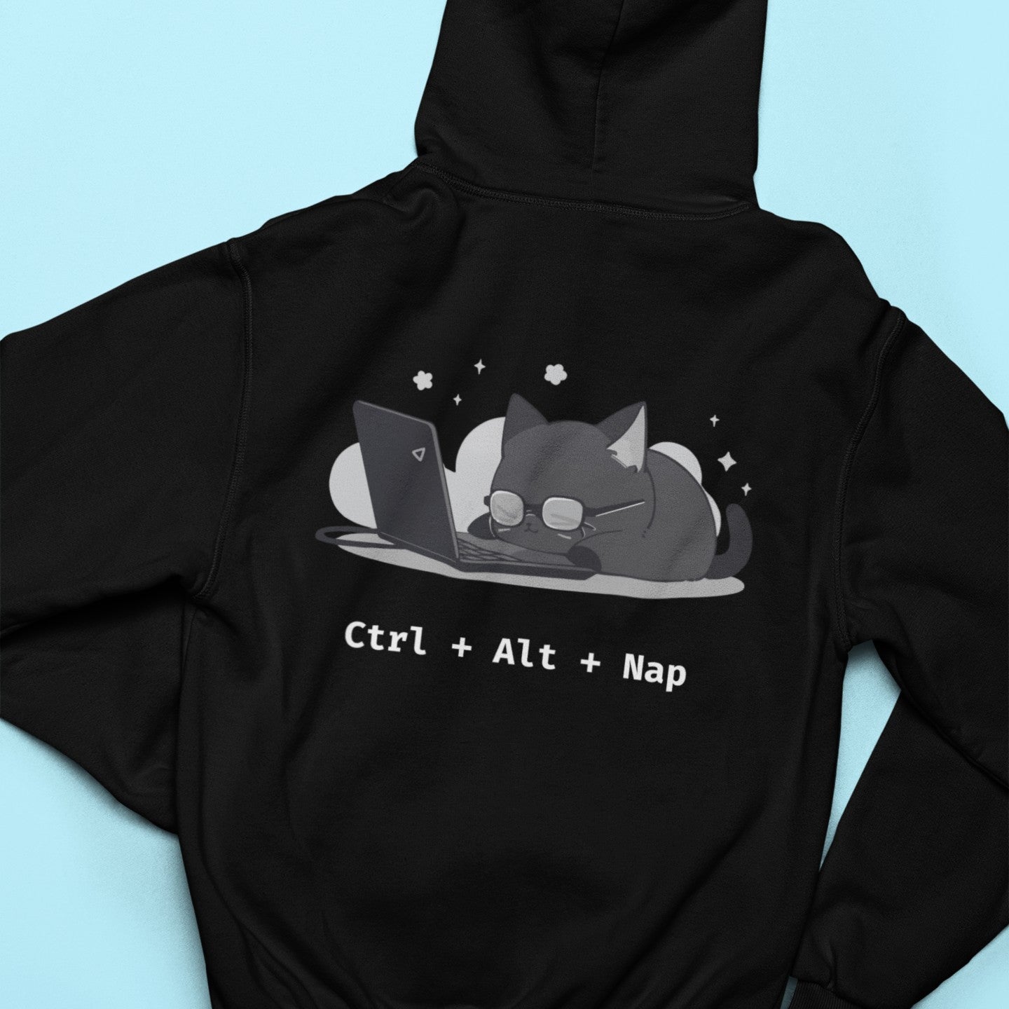 Ctrl + Alt + Nap Zip Hoodie