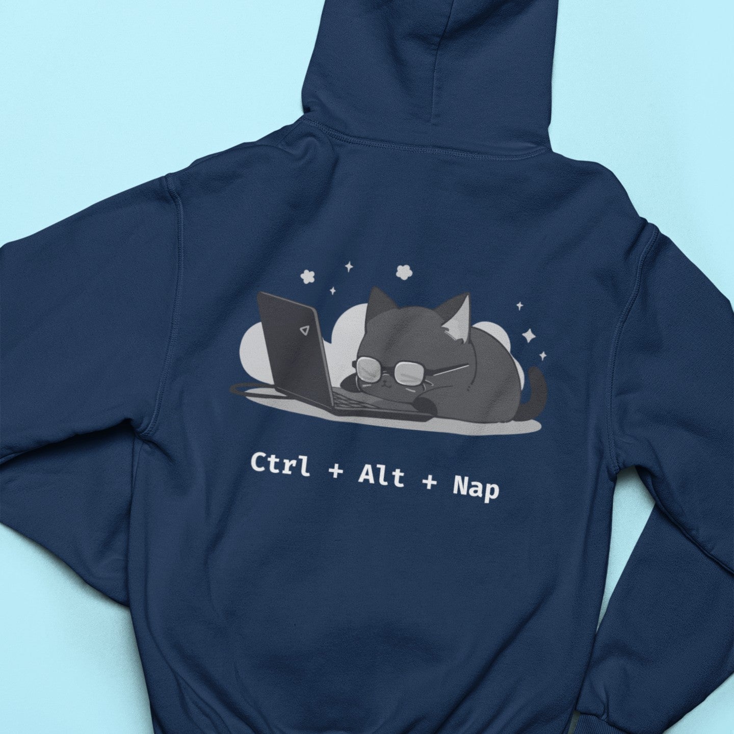 Ctrl + Alt + Nap Zip Hoodie