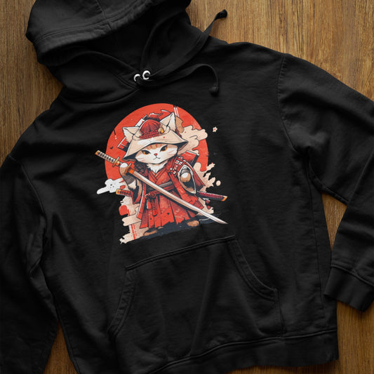 The Legendary Samurai Cat Hoodie