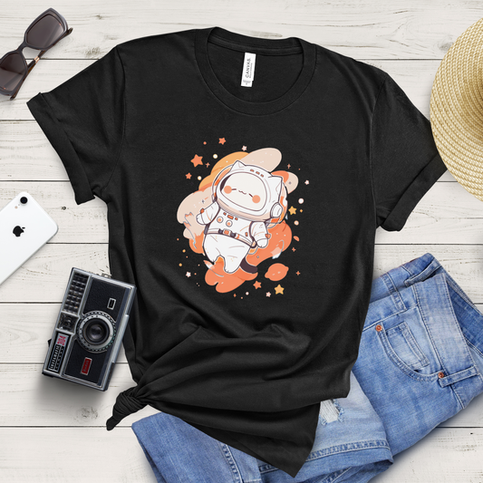 Astro Kitty Nap T-Shirt