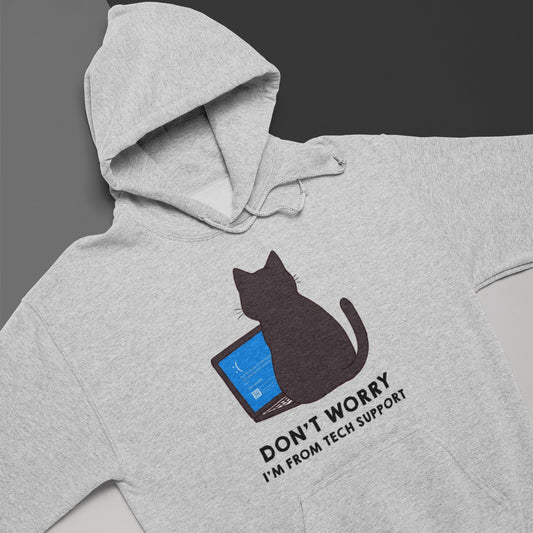 CatStrike Blue Screen Hoodie