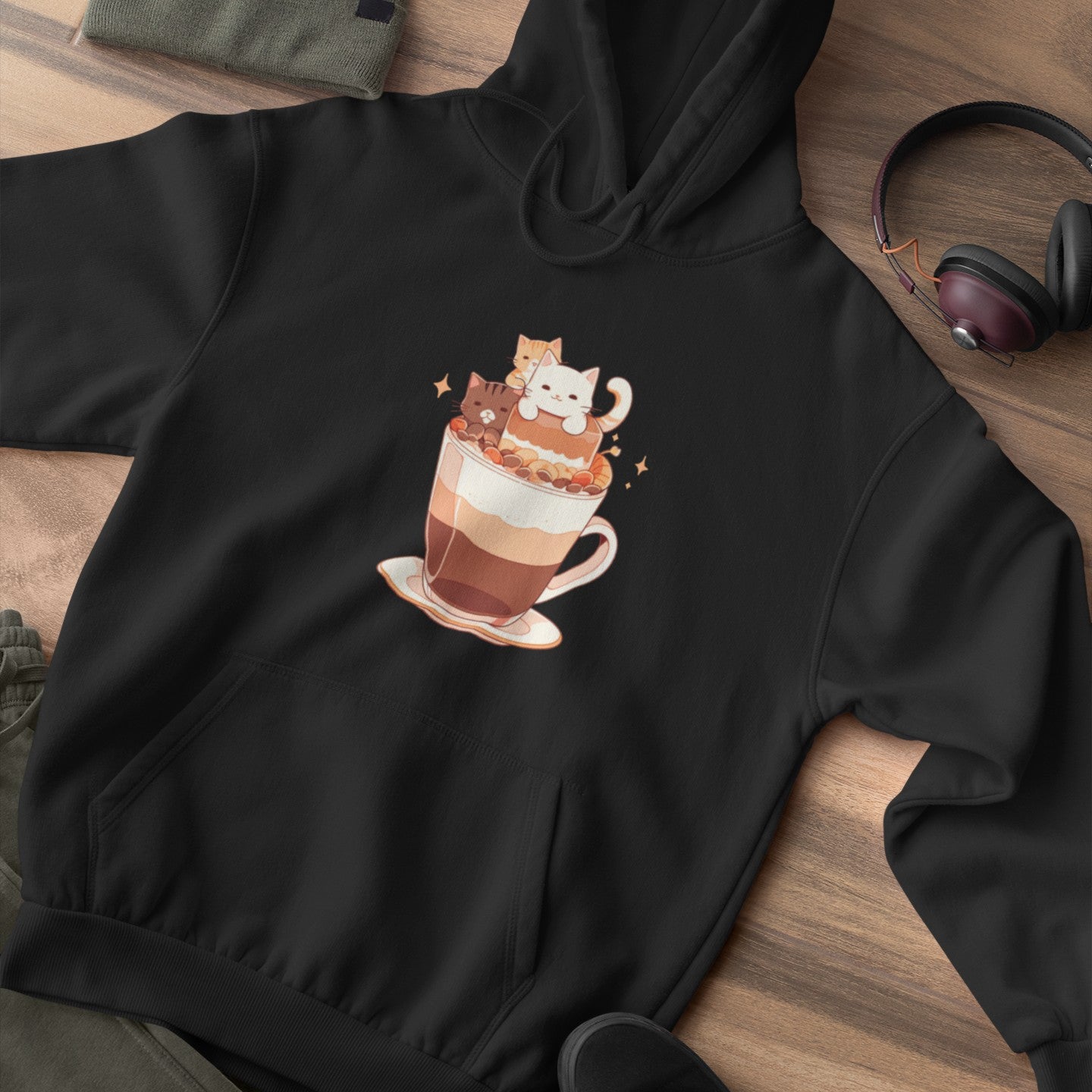 Catpuccino Crew Hoodie