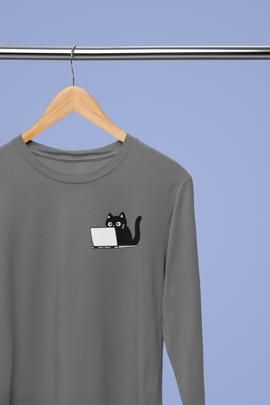The Coding Cat Long Sleeve Tee