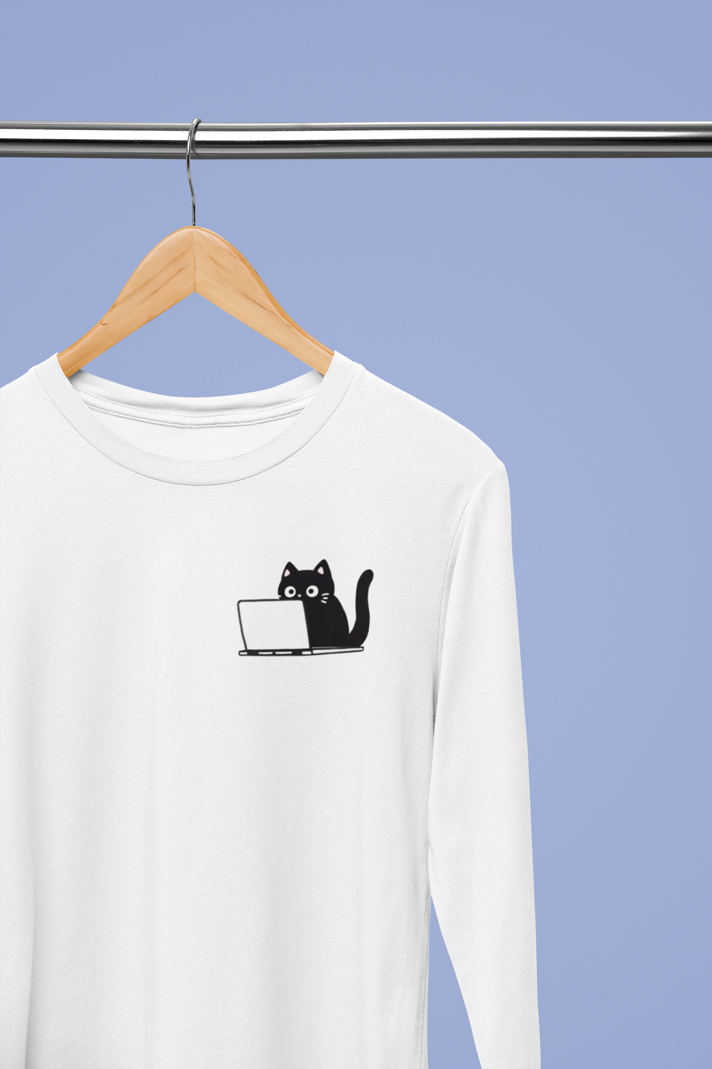 The Coding Cat Long Sleeve Tee