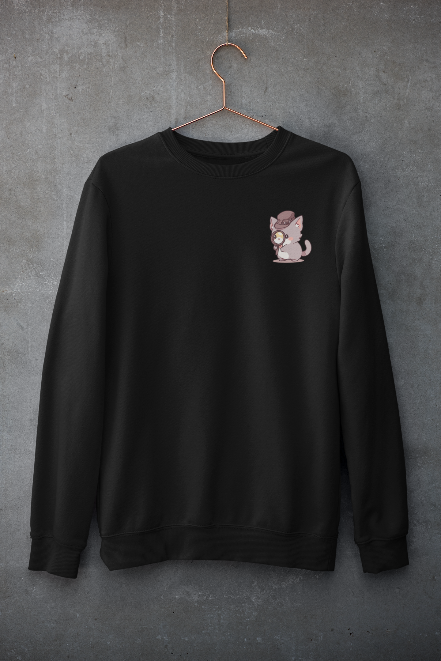 Purrlock Holmes Investigator Sweatshirt