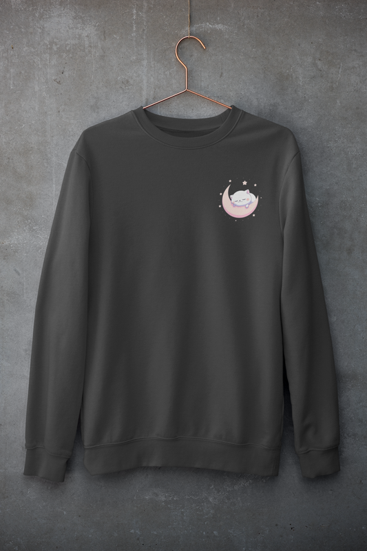 Crescent Cat Zzzzz Sweatshirt
