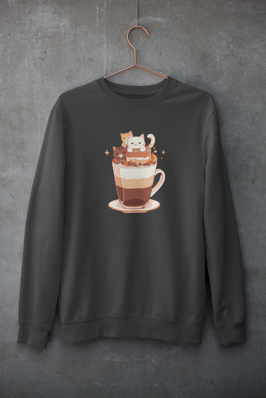 Catpuccino Crew Sweatshirt