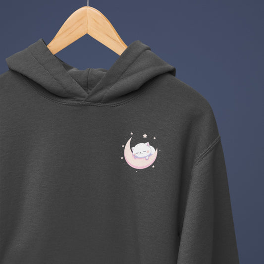Crescent Cat Zzzzz Hoodie