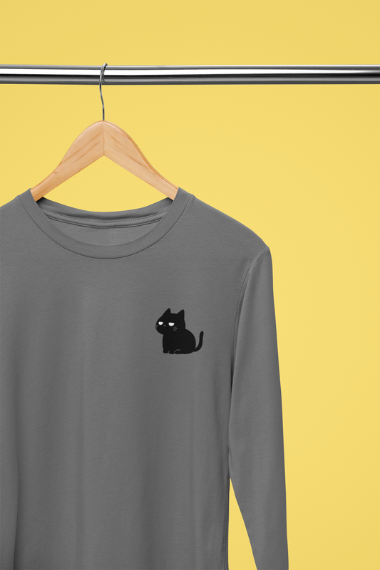 Suspurr-ious Kitty Long Sleeve Tee