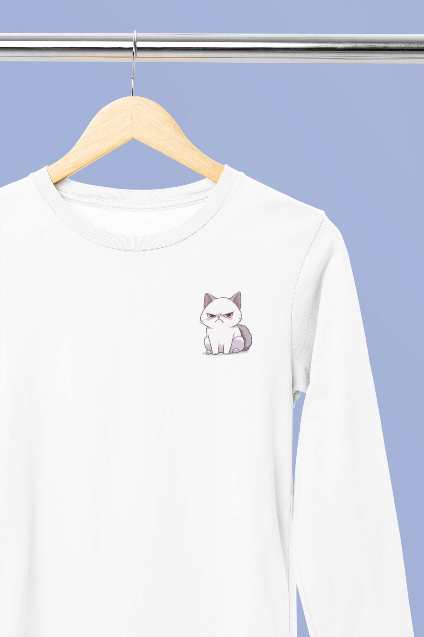 The Angry Cat Long Sleeve Tee