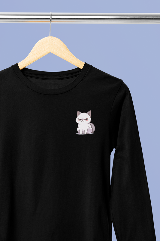 The Angry Cat Long Sleeve Tee