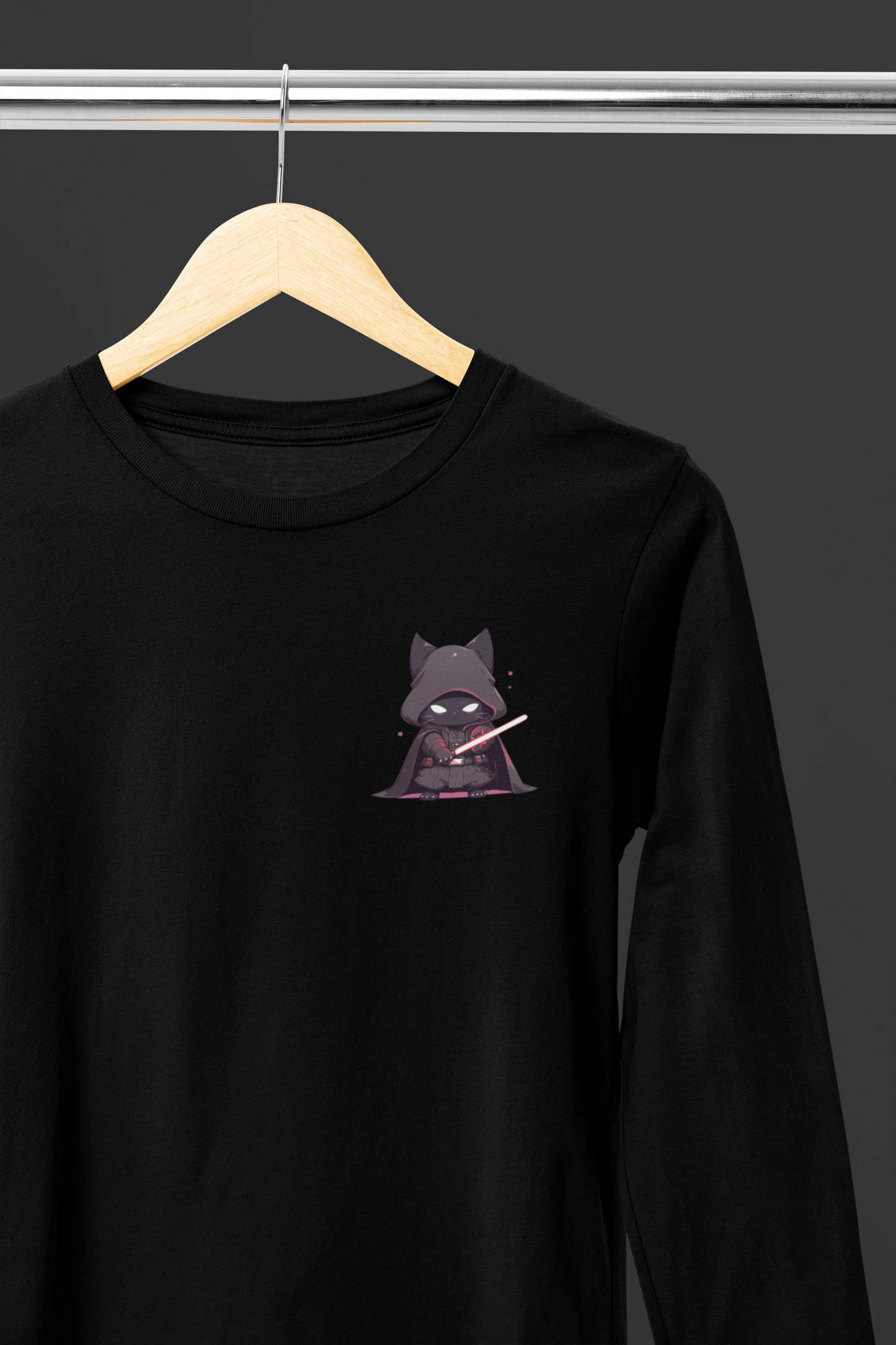 Dark Meow-der Long Sleeve Tee