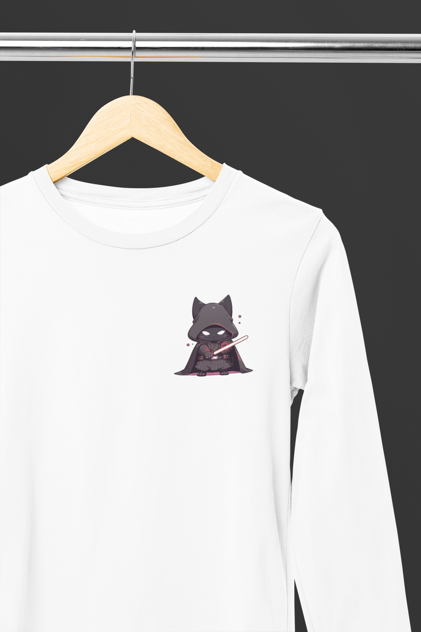 Dark Meow-der Long Sleeve Tee