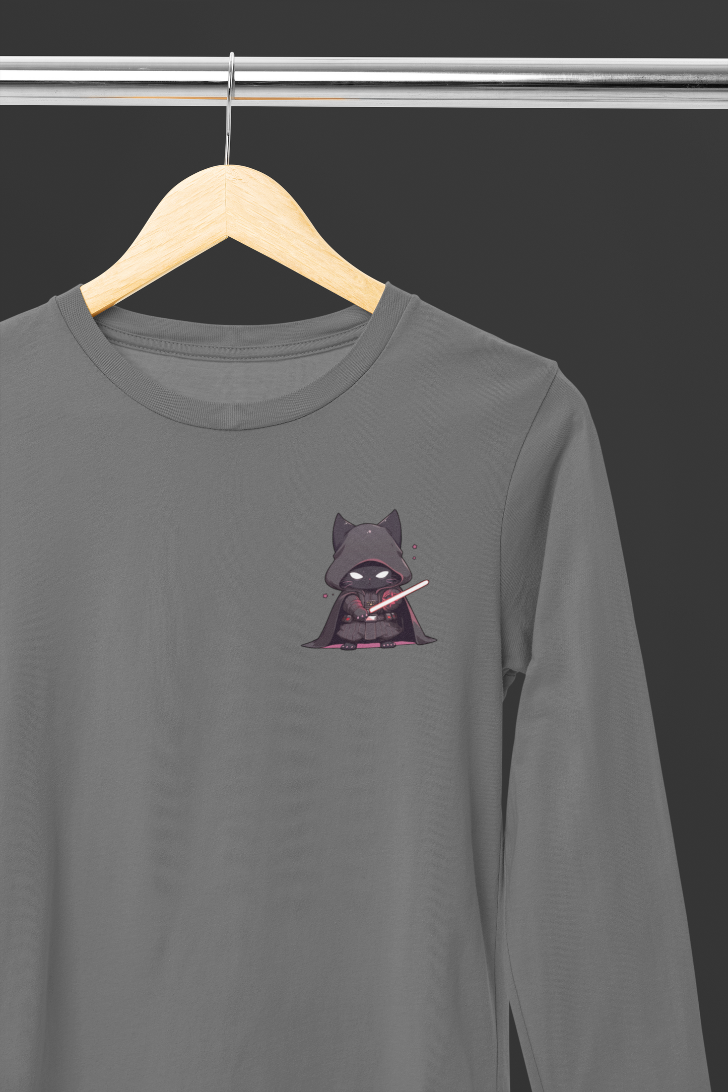 Dark Meow-der Long Sleeve Tee