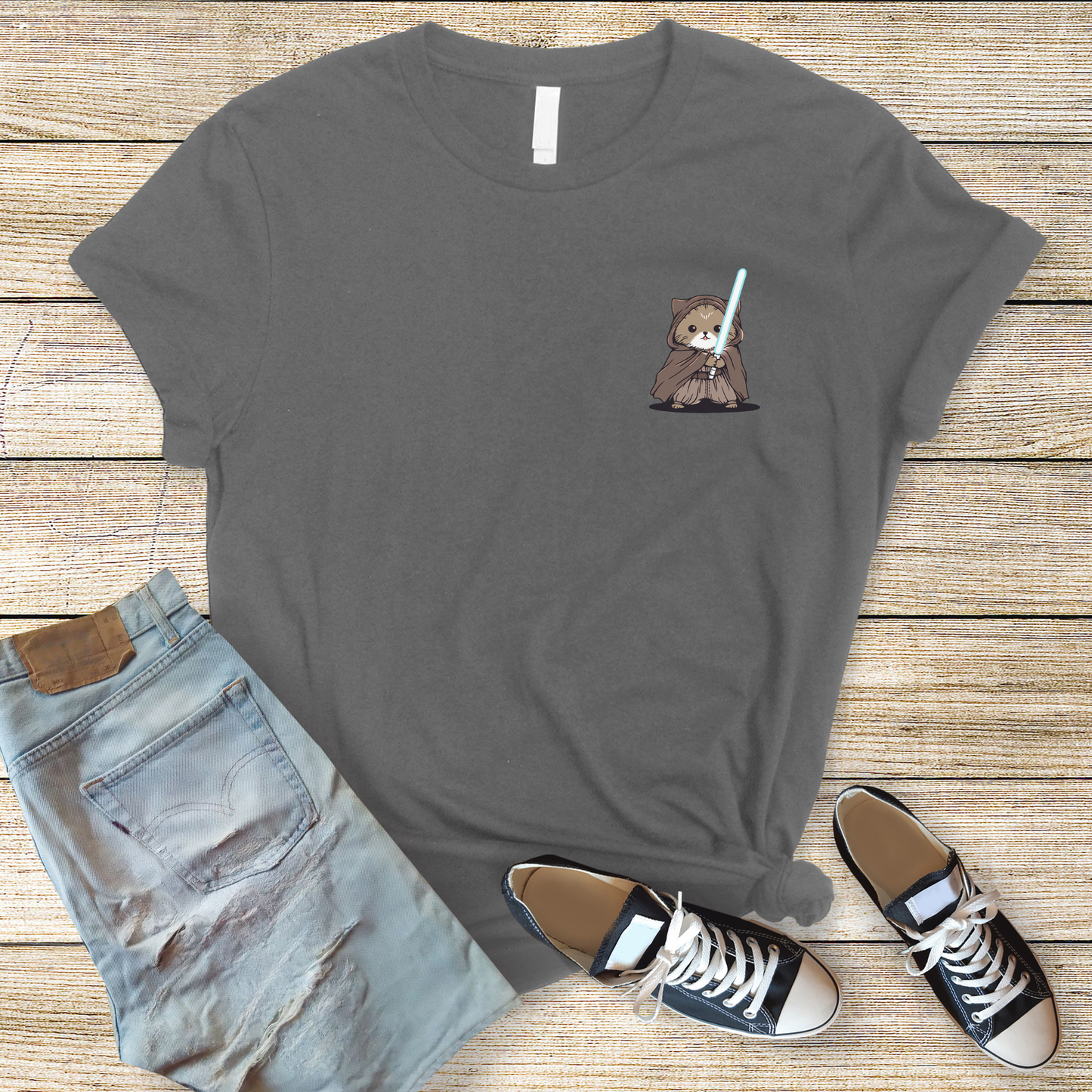 Galactic Cat Warrior T-Shirt