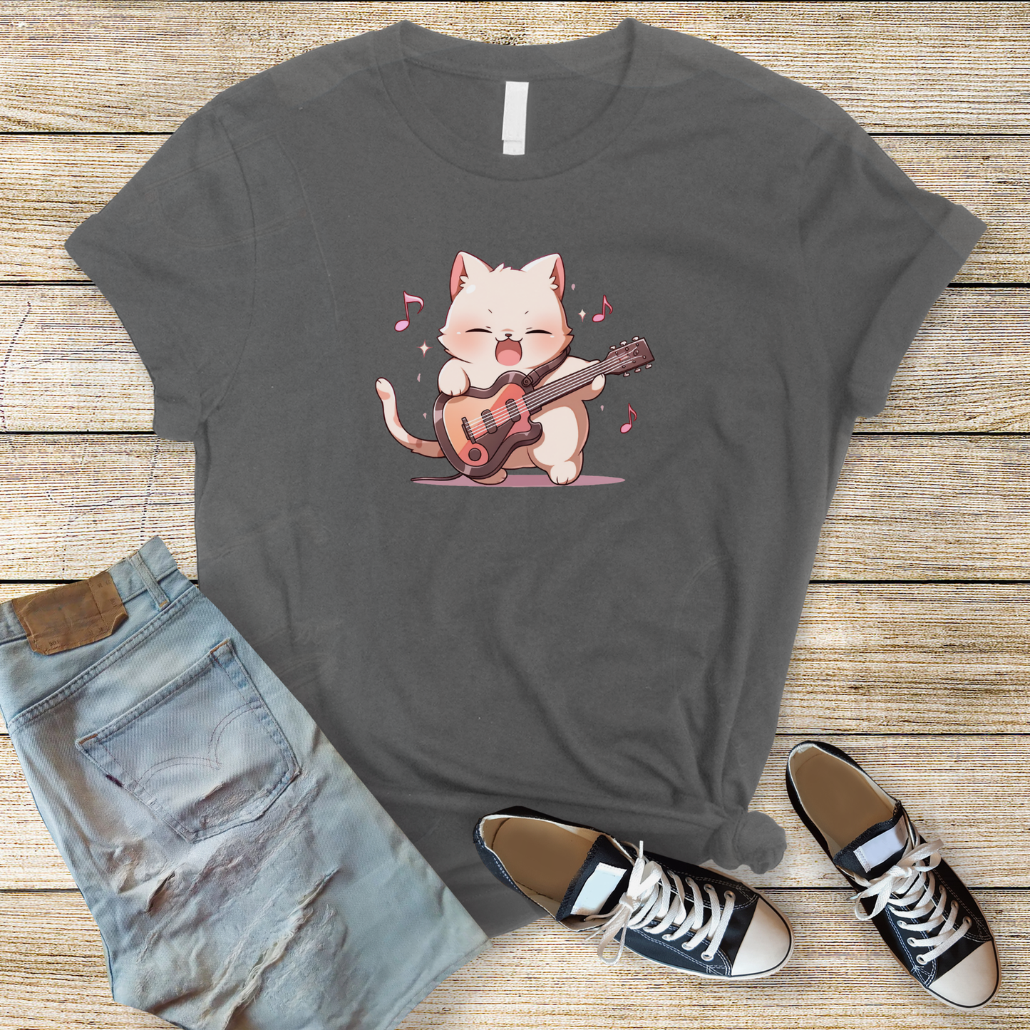 Purr-fect Rockstar Tee