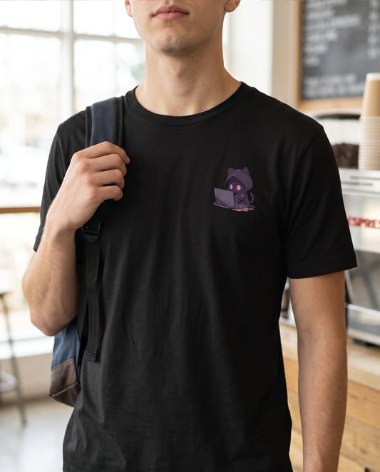 Nerd Cat Hackpaw T-Shirt