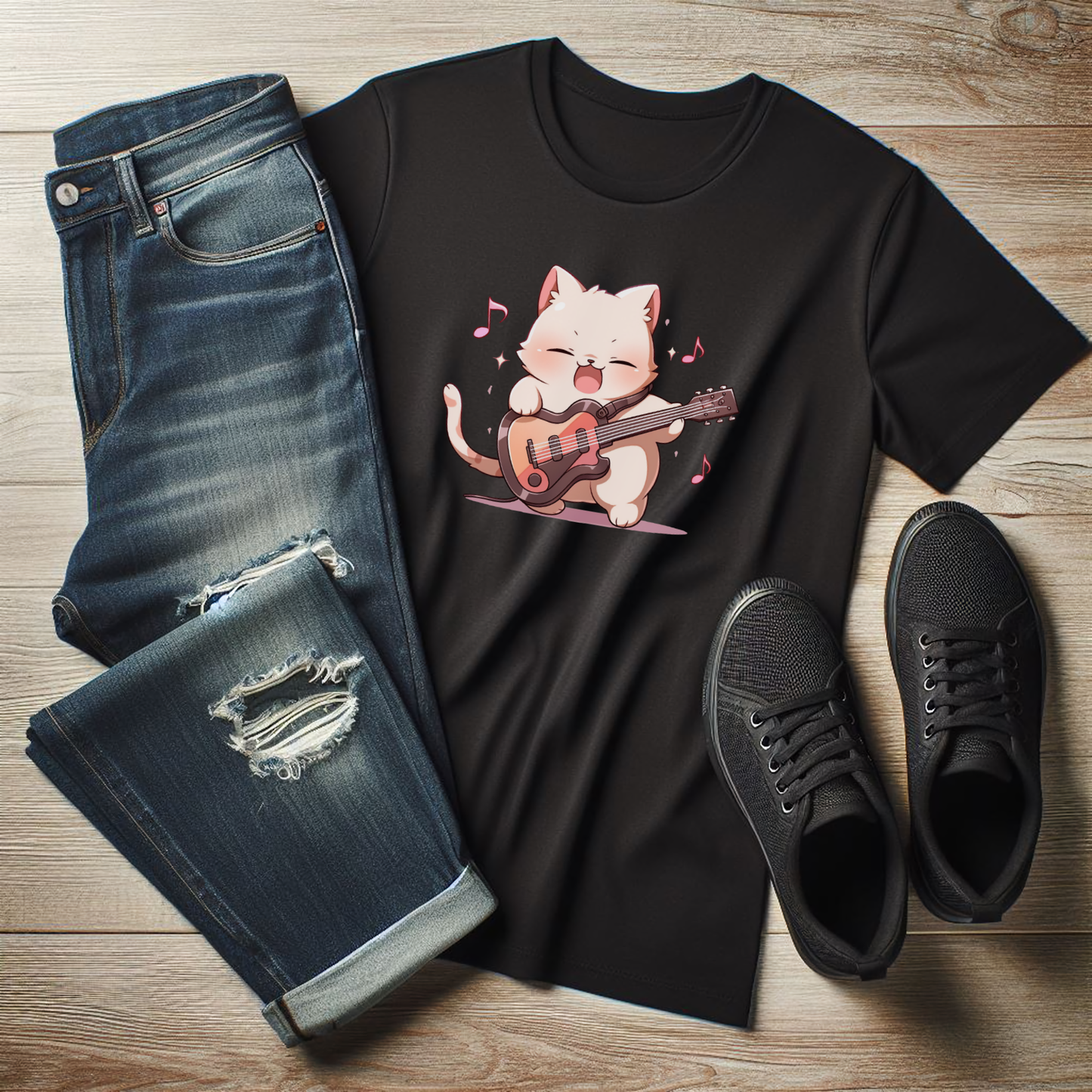 Purr-fect Rockstar Tee