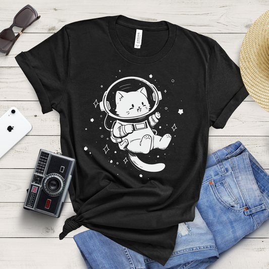 Galactic Cat Explorer T-Shirt