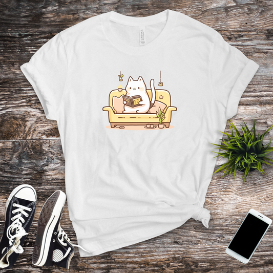 Bookworm Kitty T-Shirt