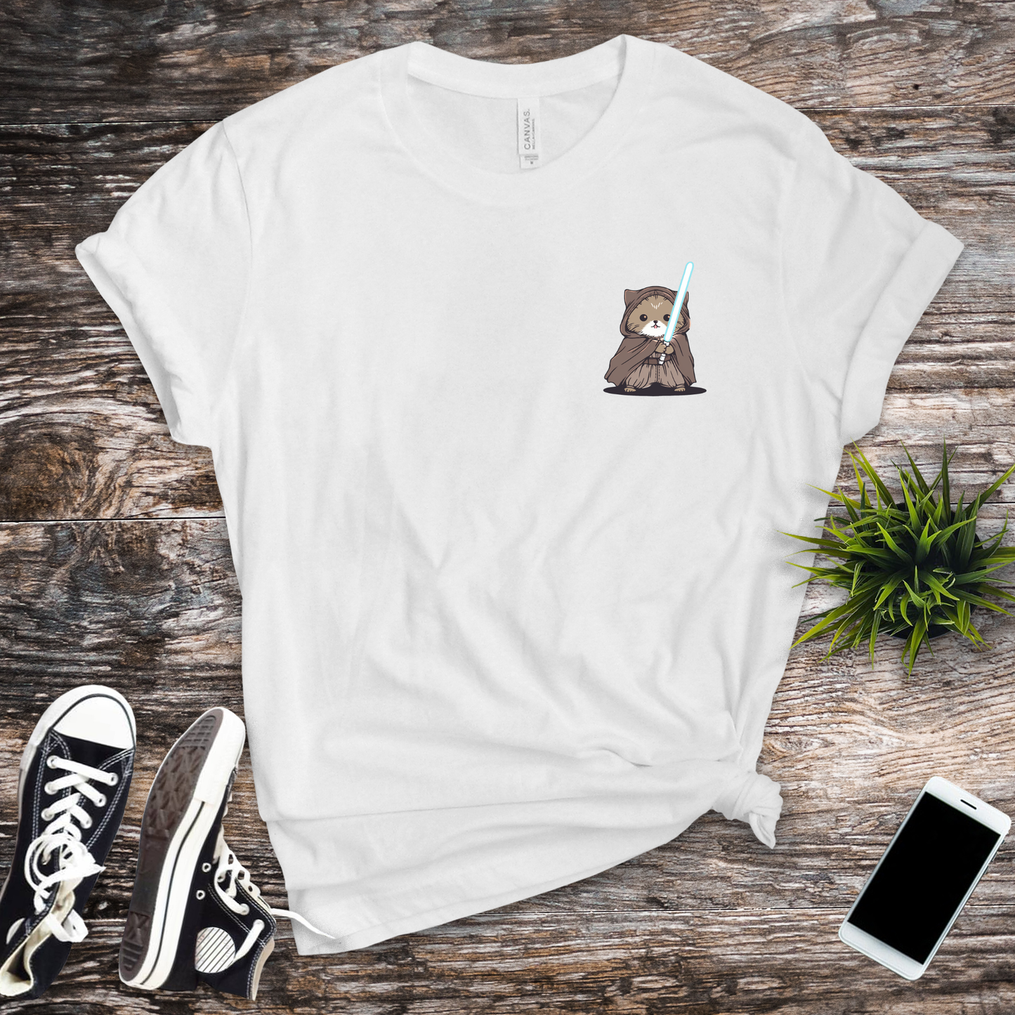 Galactic Cat Warrior T-Shirt