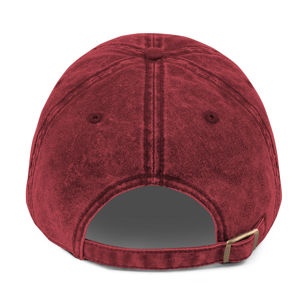 The Coding Cat Vintage Cotton Twill Cap